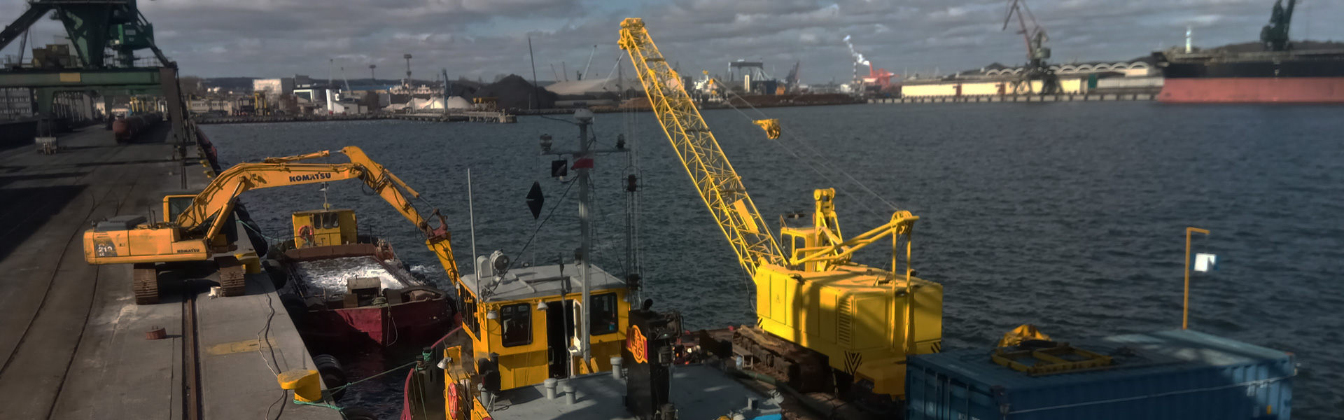 PRACE PORTOWE I POGŁĘBIANIE